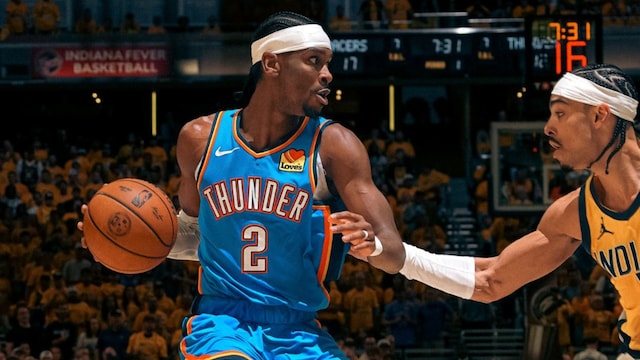 OKC Thunder's Shai Gilegeous-Alexander in action (X)