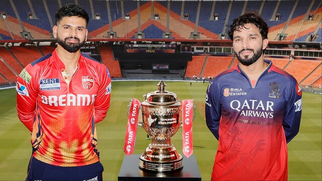 RCB vs PBKS IPL 2025 Final Live Score Royal Challengers Bengaluru vs