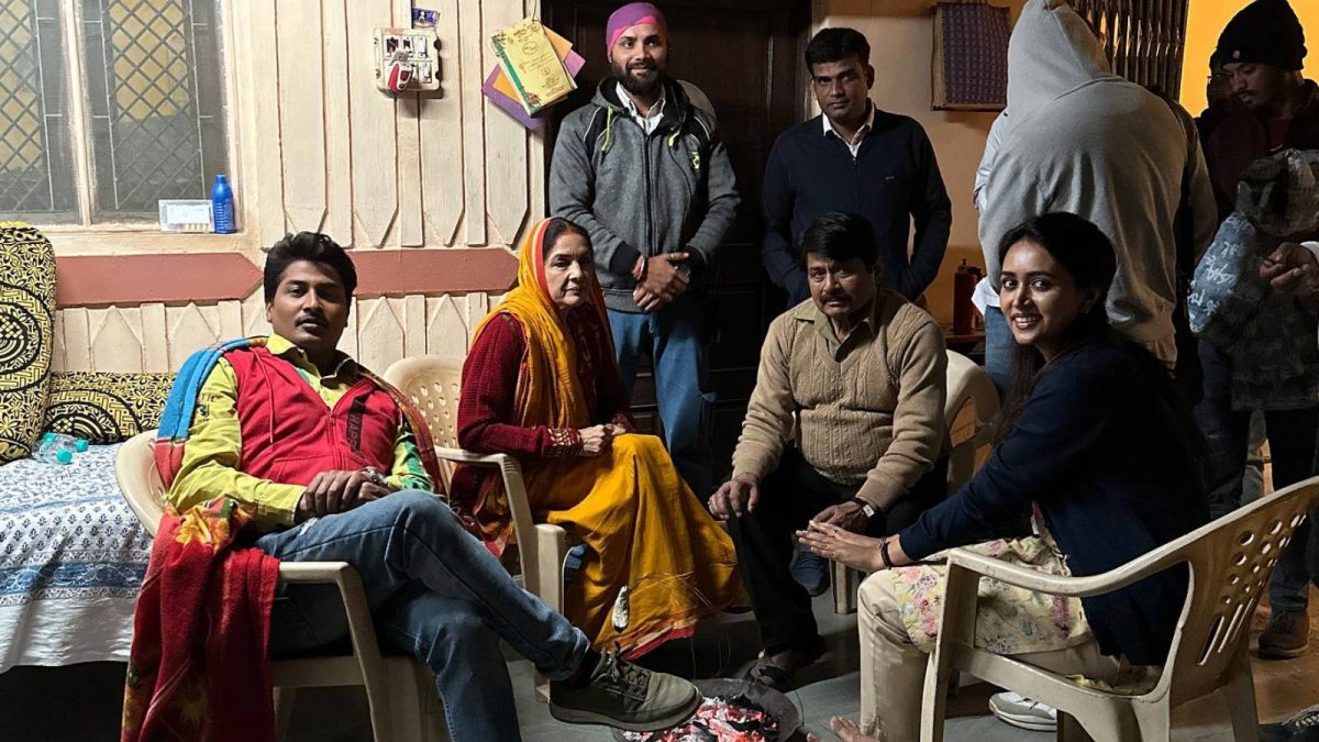 Panchayat Season 4 BTS Photos Sanvikaa Shares Heartwarming Behind The Panchayat Season 4 BTS Photos Sanvikaa Shares Heartwarming Behind The