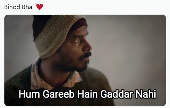 The series is celebrated for its relatable moments, and this particular dialogue truly struck a chord with the audience. (Image: X/Screengrab) The series is celebrated for its relatable moments, and this particular dialogue truly struck a chord with the audience. (Image: X/Screengrab)