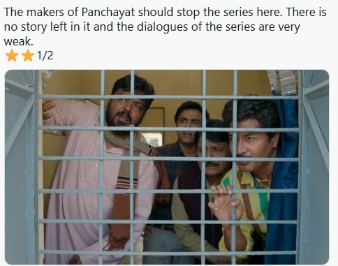 Meanwhile, Panchayat 4 received mixed reviews—some felt the emotional depth and heartfelt connections took a backseat. (Image: X/screengrab) Meanwhile, Panchayat 4 received mixed reviews—some felt the emotional depth and heartfelt connections took a backseat. (Image: X/screengrab)