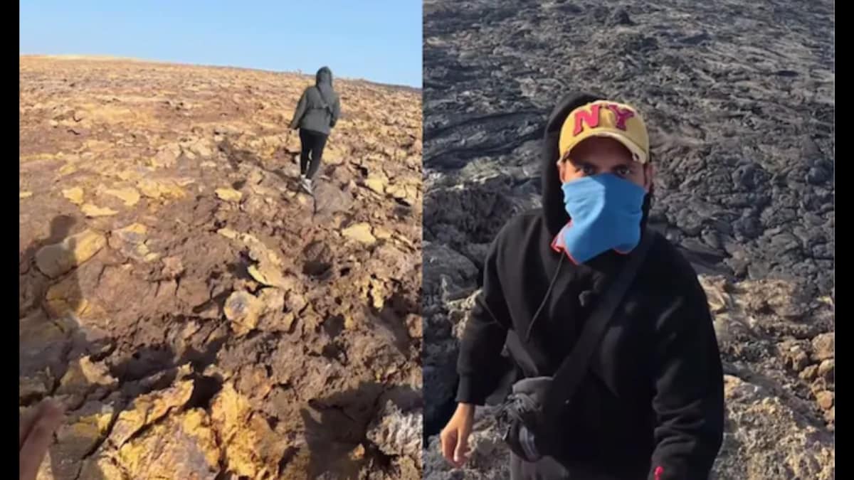 Vlogger Explores 'Hell on Earth', the Danakil Depression, Ethiopia