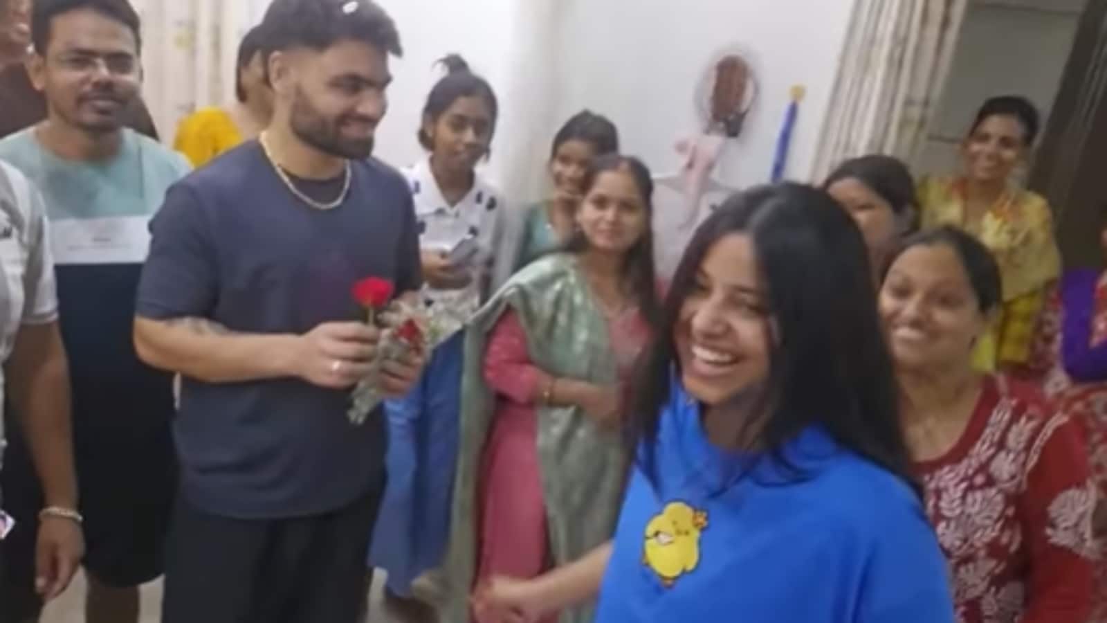 Cricketer Rinku Singh Visits In-Laws After Engagement, Discusses IPL