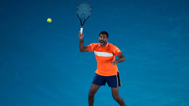 Indian tennis star Rohan Bopanna (AP)