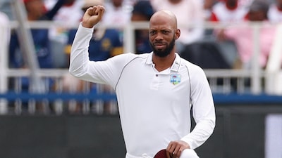 West Indies captain Roston Chase (AFP Photo)