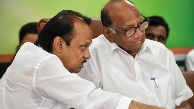Is Sharad Pawar-Ajit Pawar reunion on the cards? (PTI File Image)