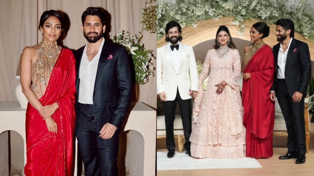 Sobhita Dhulipala Can't Take Her Eyes Off Newlyweds Akhil, Zainab At Their  Reception - News18