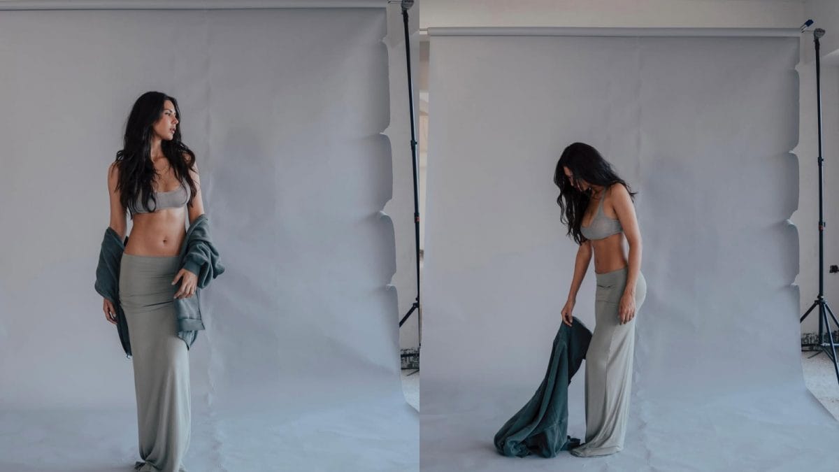 Housefull 5 Actress Sonam Bajwa Turns Head In Grey Athleisure