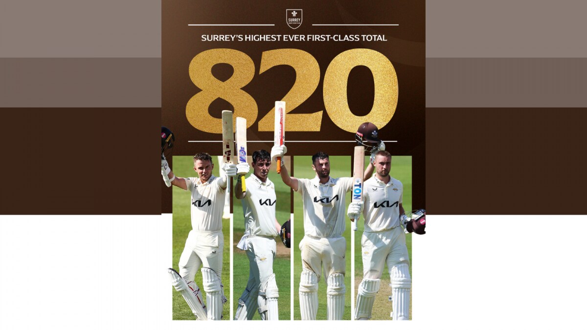 Surrey Shatters 126-Year Record Against Durham