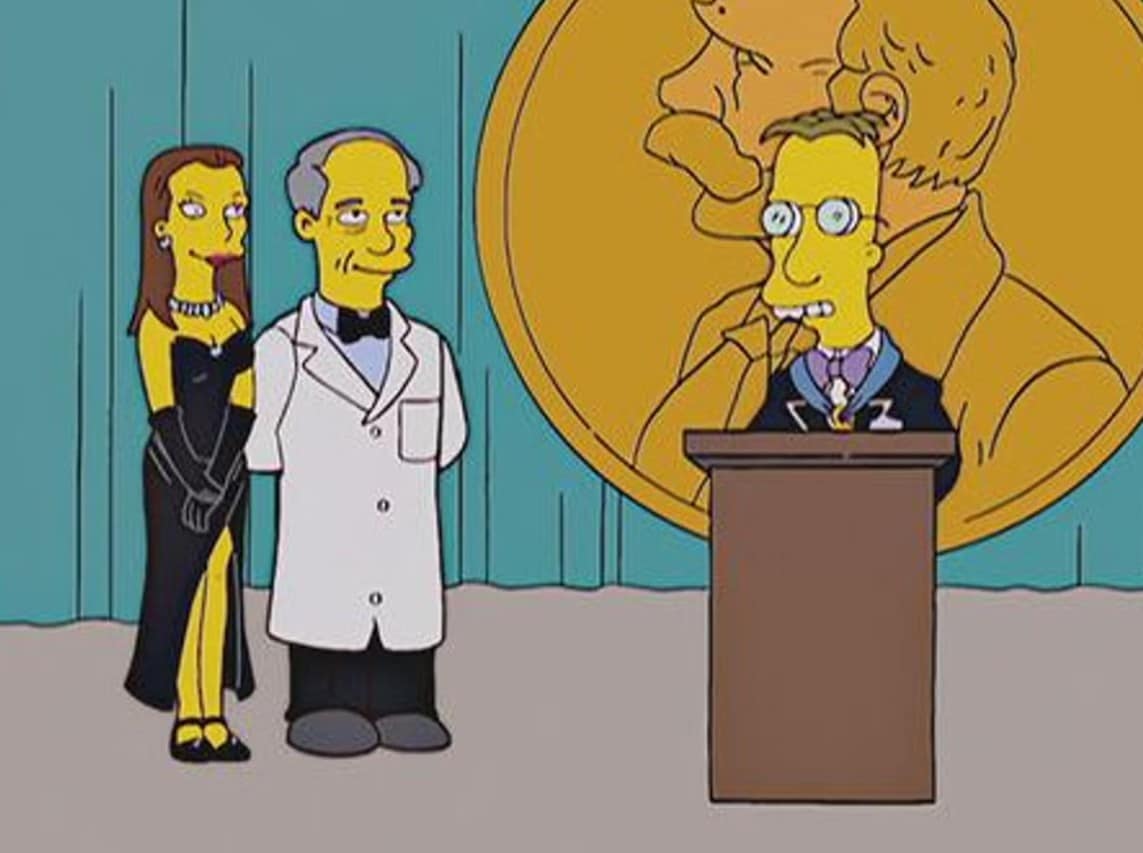The Simpsons Nobel prediction The Simpsons Nobel prediction