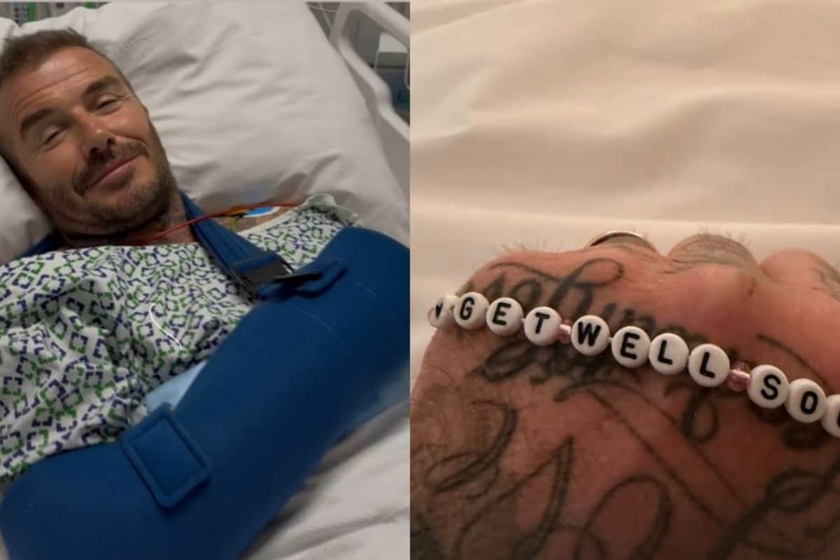 Becks On The Mend: Sir David Beckham Undergoes Wrist Surgery