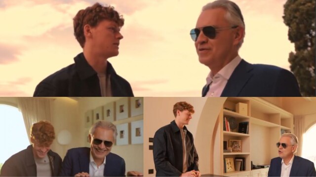 Jannik Sinner, Andrea Bocelli