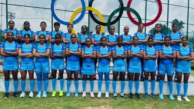 Indian Junior Women's Hockey Team. (X)