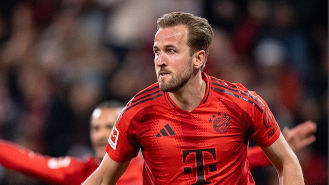 Bayern Munich striker Harry Kane. (X) 
