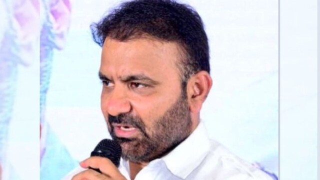 Karnataka Labour Minister Santosh Lad. (Image via X/@santoshslad)