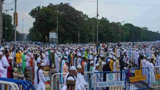 Kolkata's Red Road has been a traditional venue to host Eid al-Adha Namaz | File Image/X