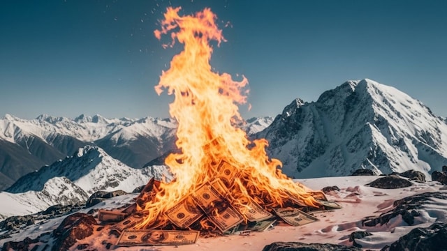 It was a desperate moment during a time when Pablo Escobar and his family were on the run, reportedly hiding in the cold mountains of Colombia. (Representational Image)