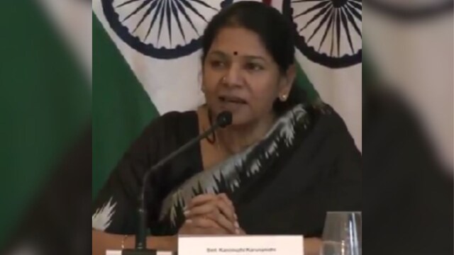 DMK MP Kanimozhi | ANI Image