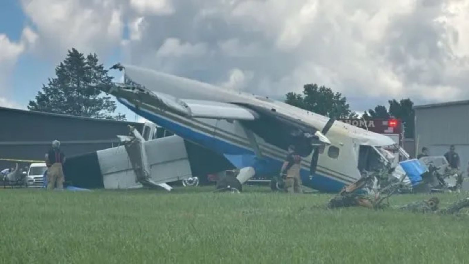 Four Injured After Twin-Engine Skydiving Plane Carrying 20 People Crashes In Tennessee