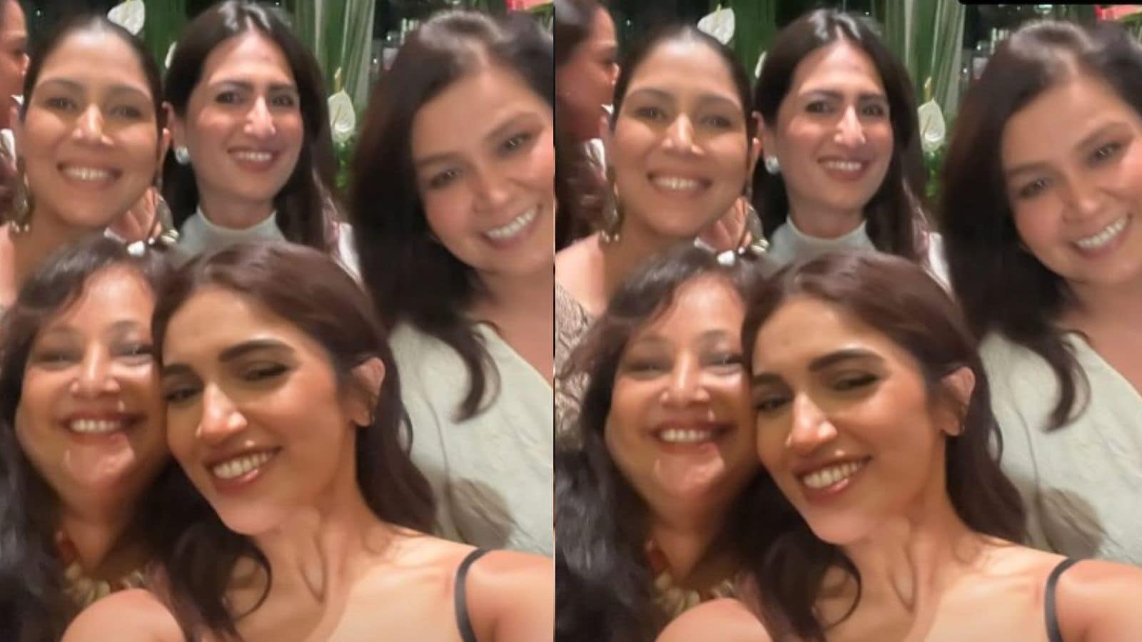 Bhumi Pednekar Poses with Girl Gang After 'The Royals'