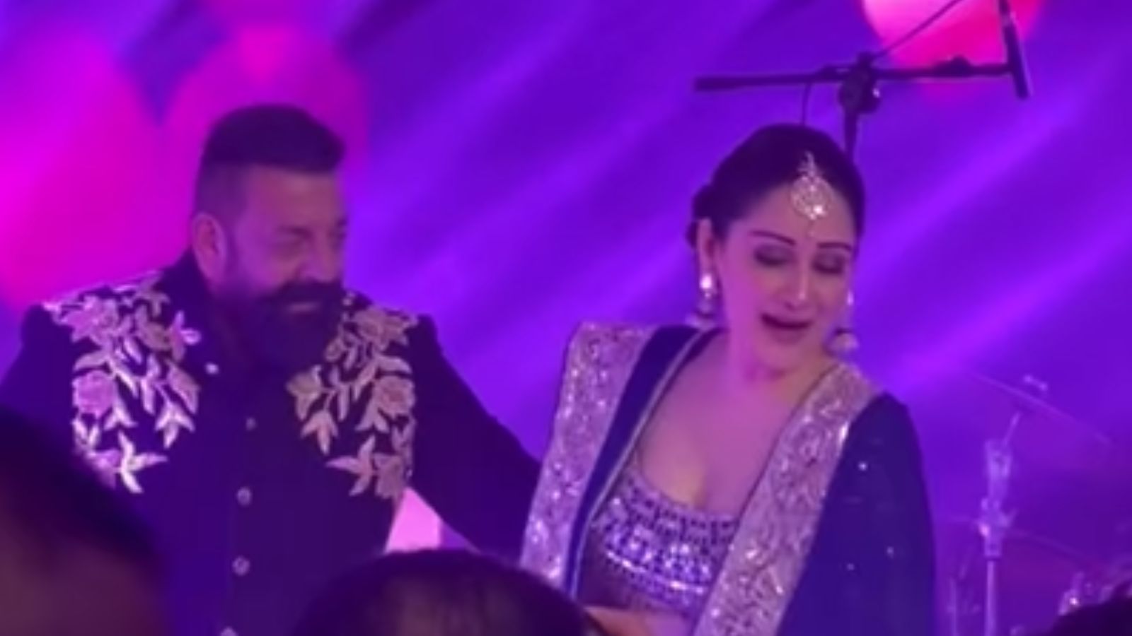 Sanjay Dutt and Maanayata's Romantic Dance at a Wedding