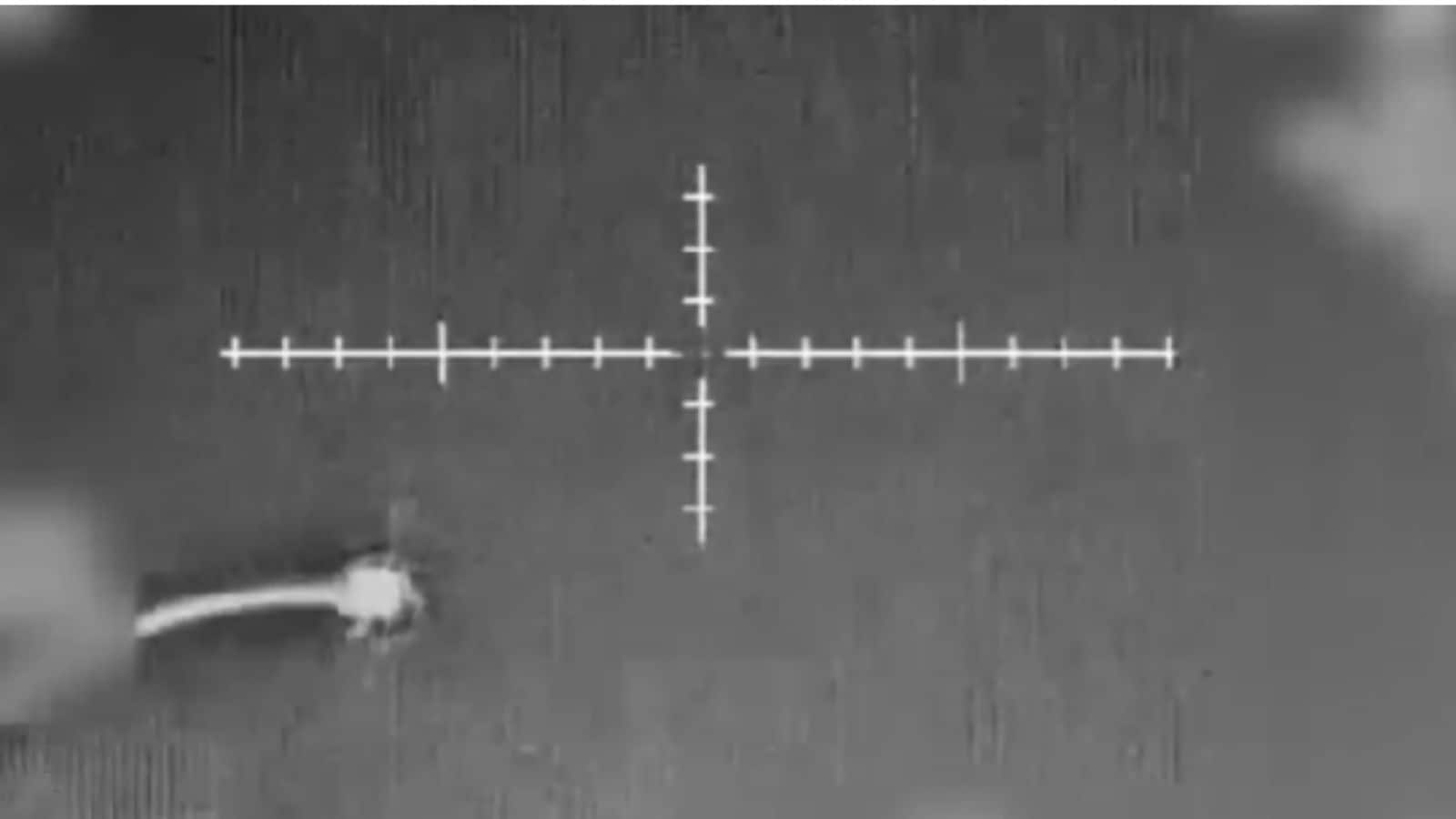 IDF Releases Dramatic Footage Of Israeli Navy Intercepting Iranian UAVs | Watch