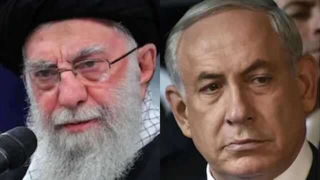 Iran Supreme Leader Khamenei and Israel PM Netanyahu| AP Image