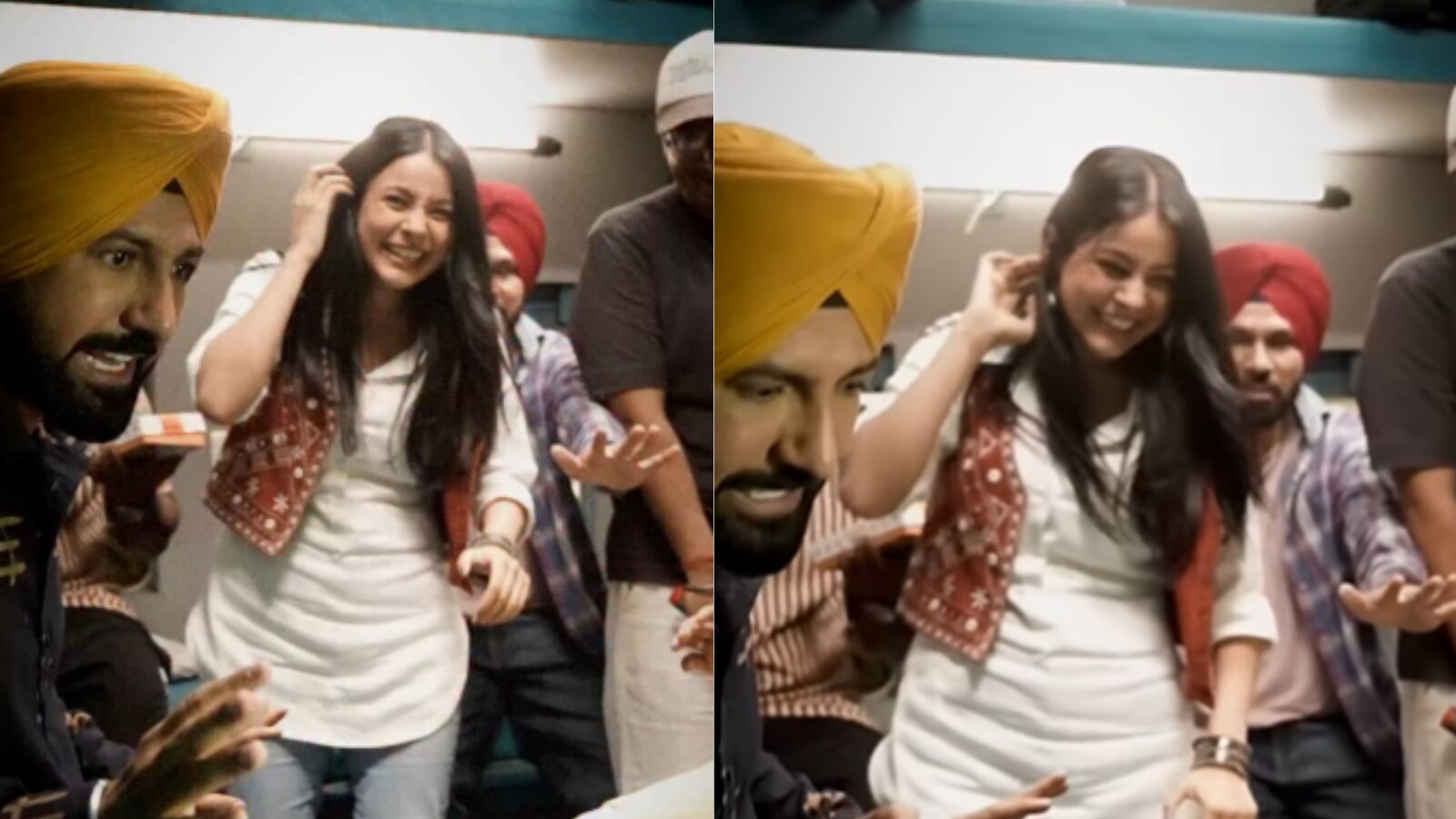 Shehnaaz Gill Shoots 'Singh vs Kaur 2' With Gippy Grewal