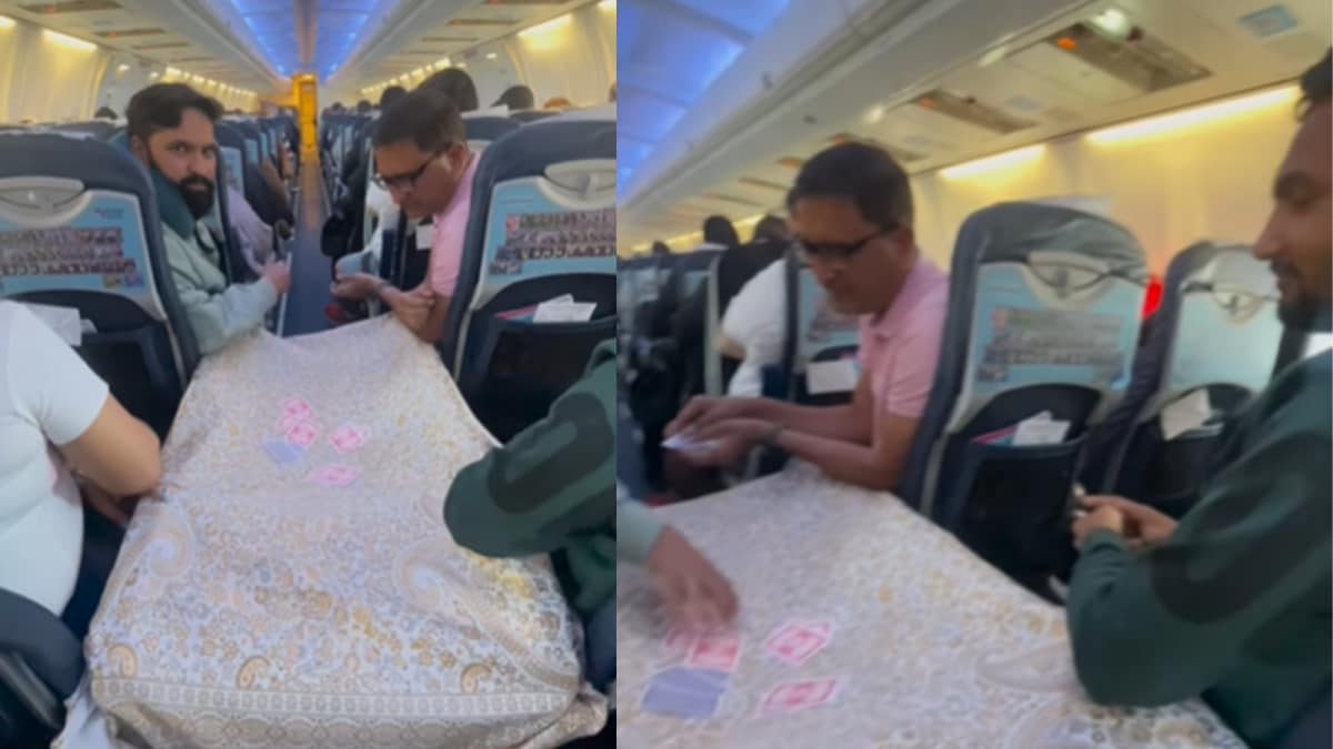 Men's In-Flight Card Game Sparks Backlash Online