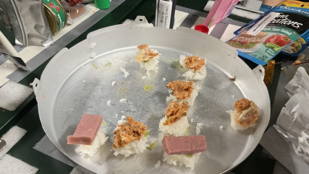 Astronauts Craft 'Space Sushi' on ISS