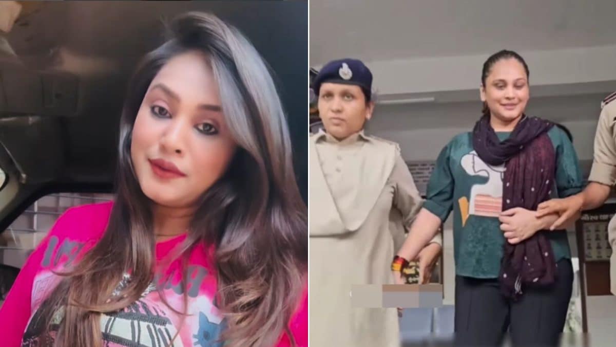 Influencer Kirti Patel Arrested on Honeytrapping Charges