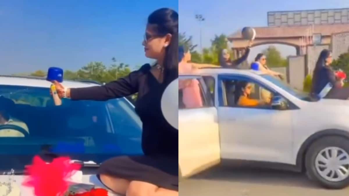 DSP's Wife Celebrates Birthday on Official Vehicle, Faces FIR