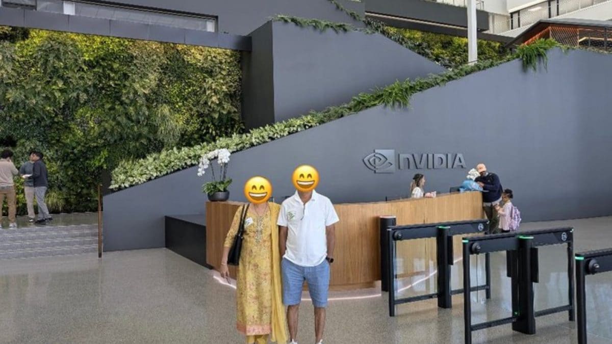 ‘It’s The Whole Point’: Nvidia Employee Gives Desi Parents Office Tour In California