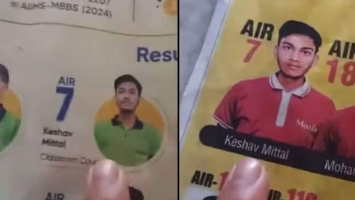 1 Topper, 3 Claims: Who Taught NEET AIR 7 Keshav Mittal? Video Sparks Coaching Centre Tug-Of-War