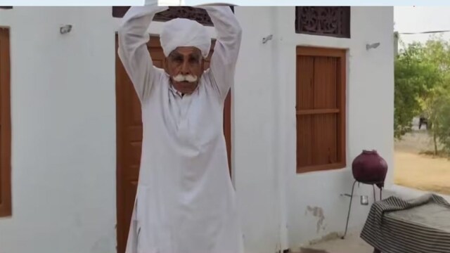 Shiv Bhagwan Bhakar wakes up every day at 4 AM and runs 3 kilometres. (News18 Hindi)