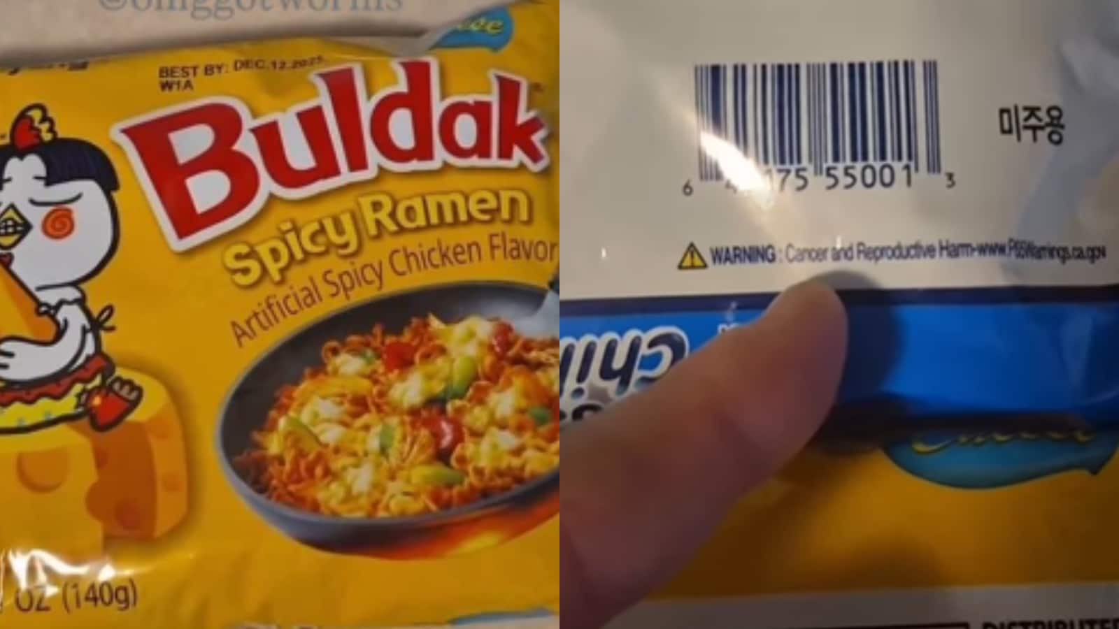 Ramen Lovers In Disbelief As Packet Carries Cancer Warning | WATCH