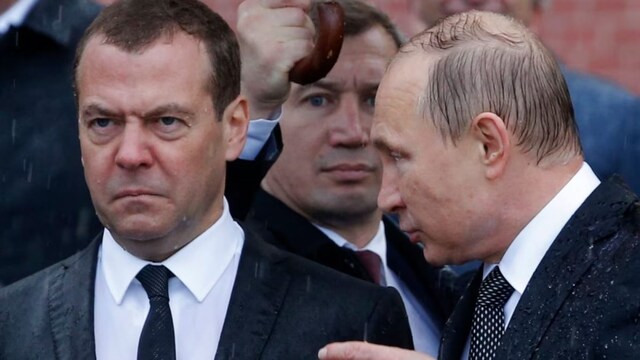 Russian ex-president Dmitriy Medvedev | AP Image