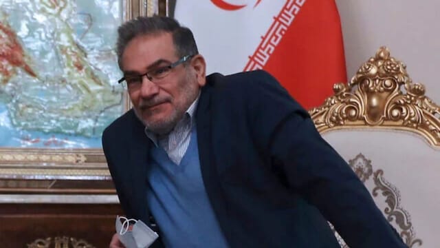 The head of Iran's Supreme National Security Council, Ali Shamkhani | AP Image