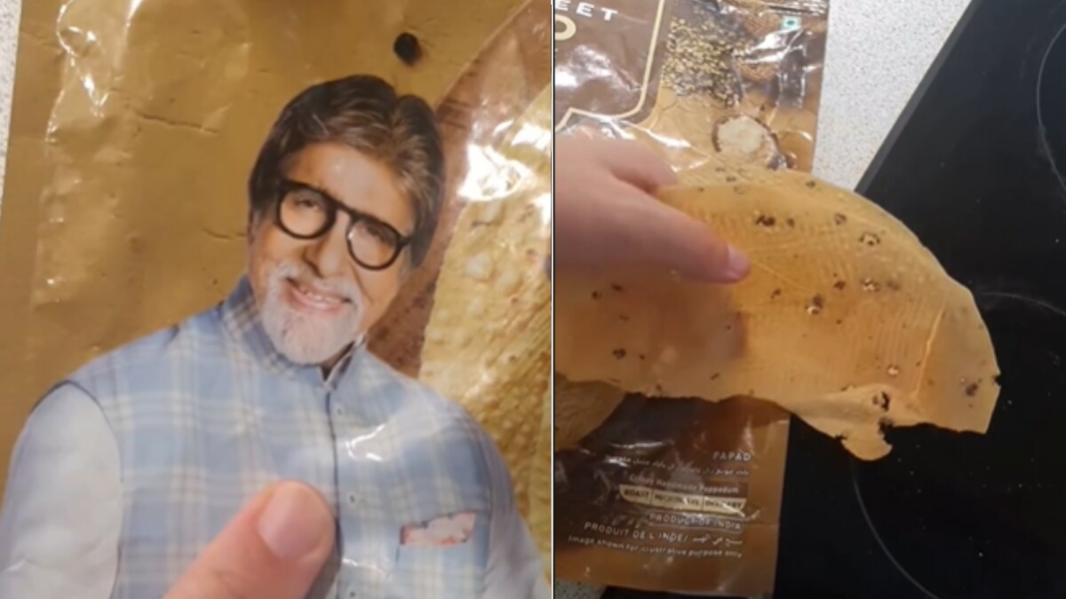 Influencer Mistakenly Credits Amitabh Bachchan for Papads