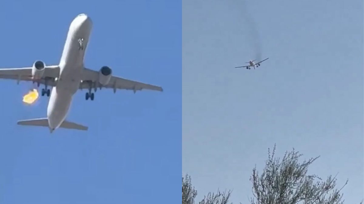 American Airlines Flight Returns to Vegas After Engine Fire