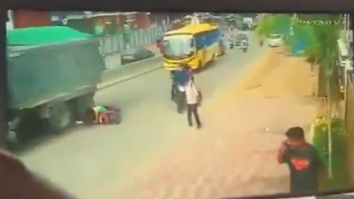 6-Year-Old Dies In Front Of Mother As Scooter Colides With Truck In Hyderabad