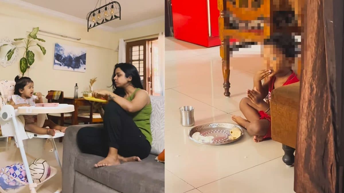 Nutritionist Defends Video Of Househelp’s Child Eating On Floor After Facing Backlash | Watch