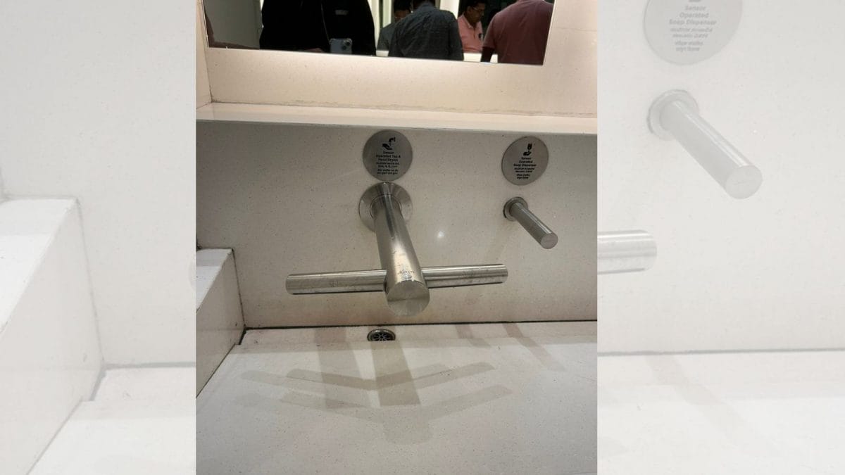 ‘Deserves Place In Hell’: Bengaluru Flyer Rips Airport Bathroom Tap In Viral Post