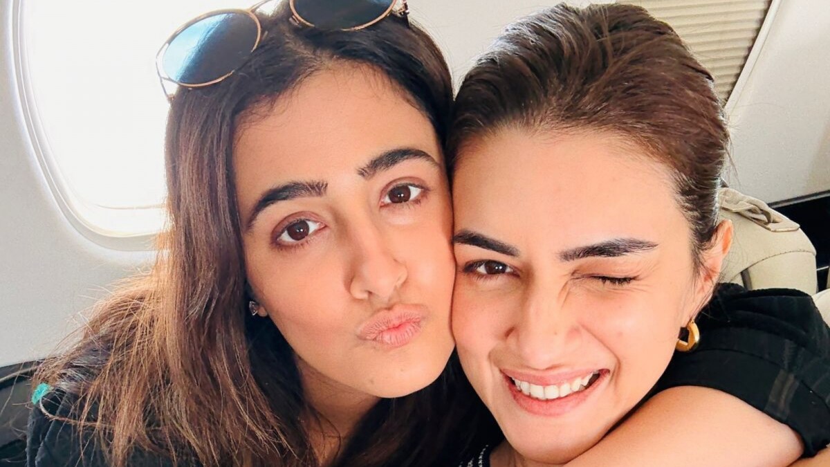 Nupur Sanon Shares Throwback Photos with Sister Kriti