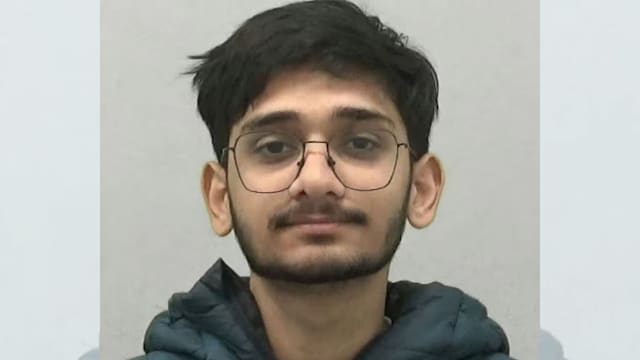 Udkarsh Yadav, a civil engineering student at Northumbria University. (Photo via Northumbria Police)
