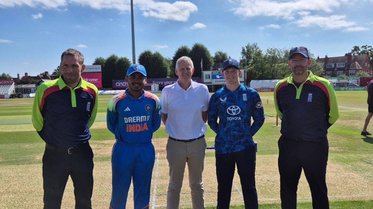 England U-19 Beats India U-19, Leveling Series 1-1