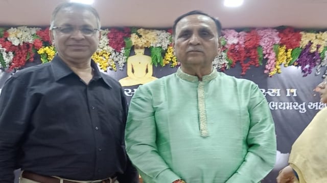 Vipul fondly remembered Vijay Rupani as the pillar of their family, highlighting his warmth and generosity. File pic/News18