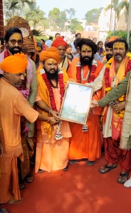 Vishnu Manchu Jyotirlinga visits Vishnu Manchu Jyotirlinga visits
