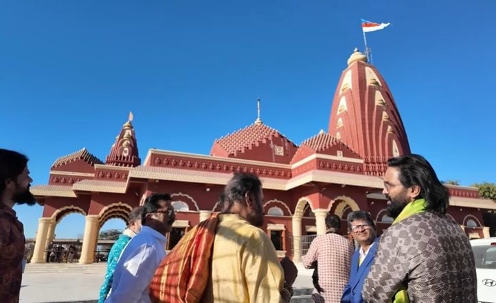 Vishnu Manchu Jyotirlinga visits Vishnu Manchu Jyotirlinga visits