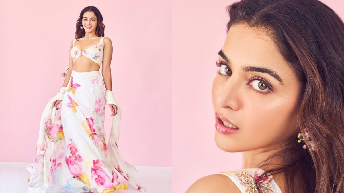 Wamiqa Gabbi in Dreamy Floral Lehenga